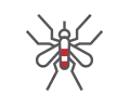 an icon of a mosquito for A1 pest controls mosquito control