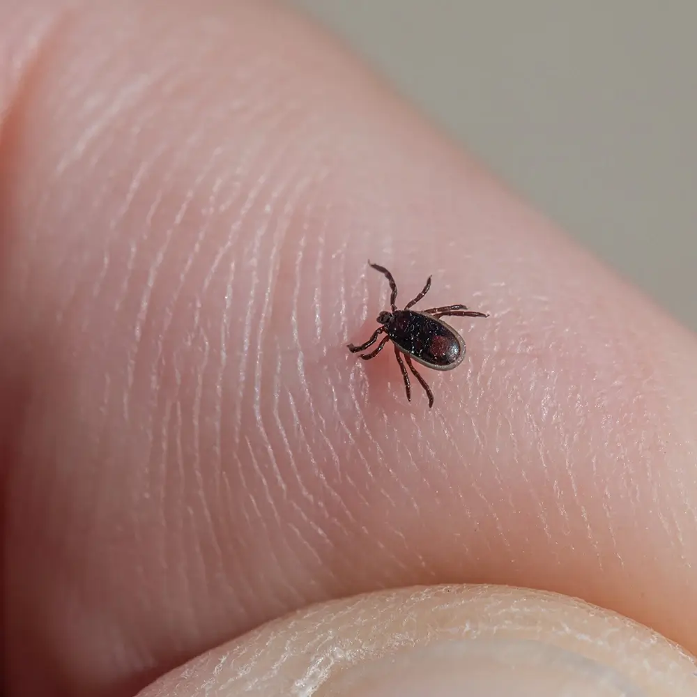 Risk for a Tick Bite in the Summer