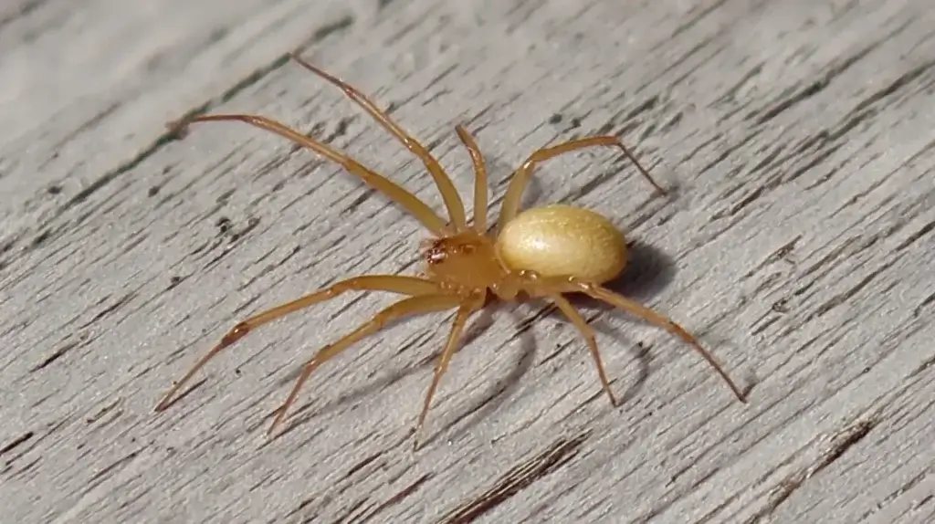 yellow sac spider in north carolina