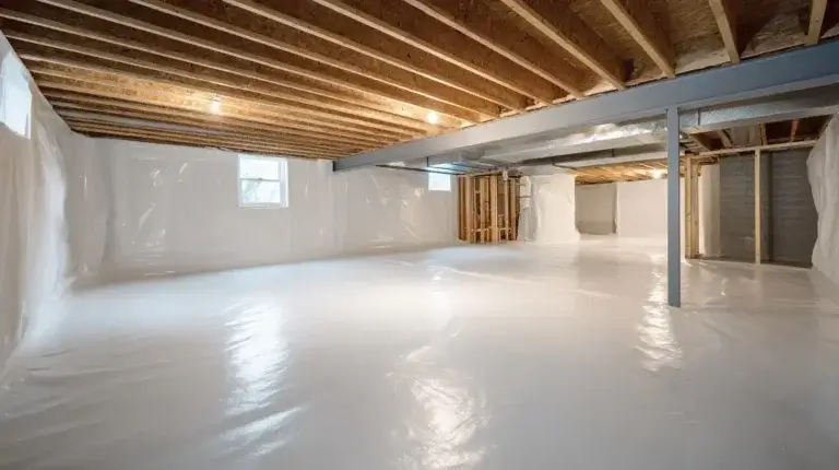 Encapsulated crawlspace. Termite control in Mooresville NC, termite exterminator in Mooresville, termite inspection Mooresville NC.