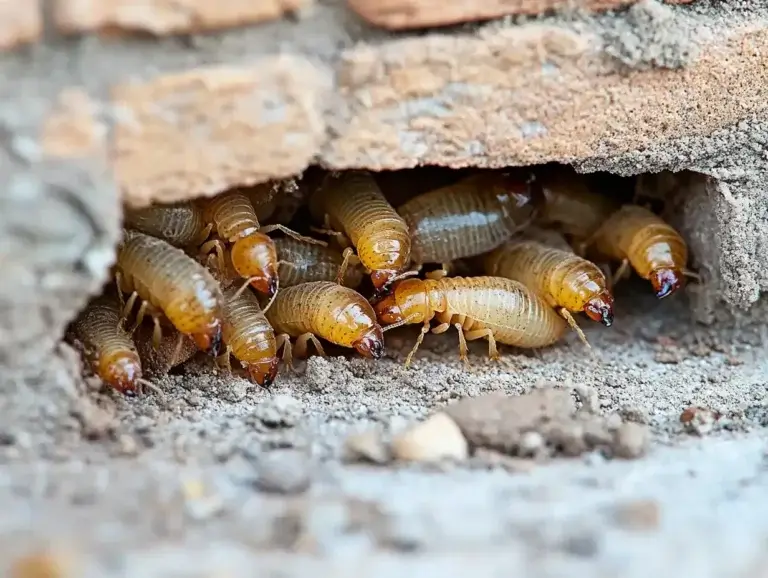 Termites under house. Termite control in Mooresville NC, termite exterminator in Mooresville, termite inspection Mooresville NC.