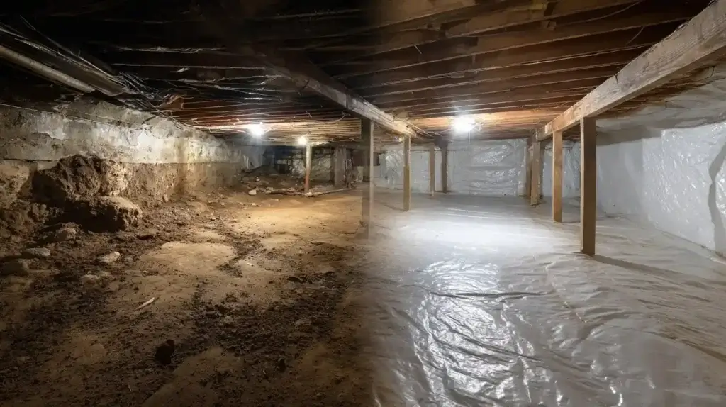 west jefferson crawl space encapsulation