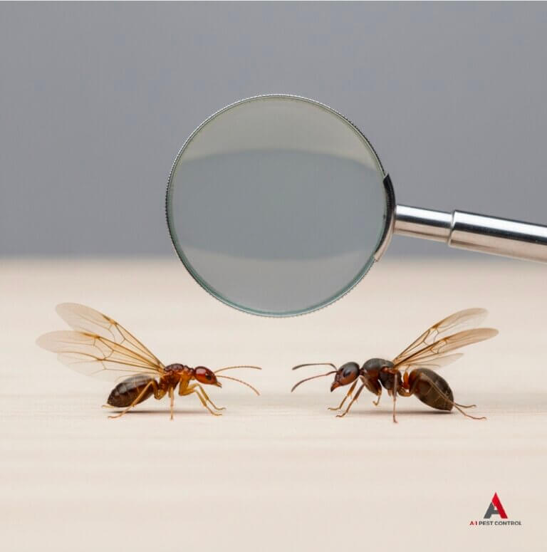 termite vs flying ant NC