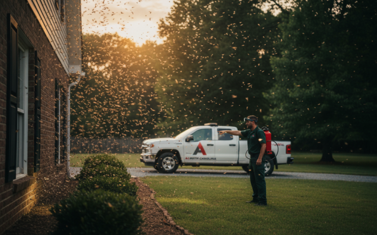 Termite swarmers vs. Flying ants NC